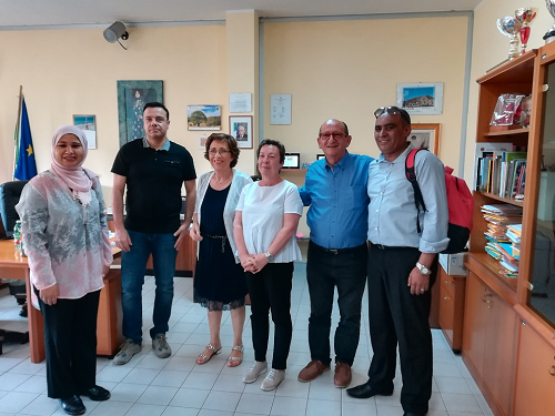 Visita al Pertini delle Delegazione tunisina rid